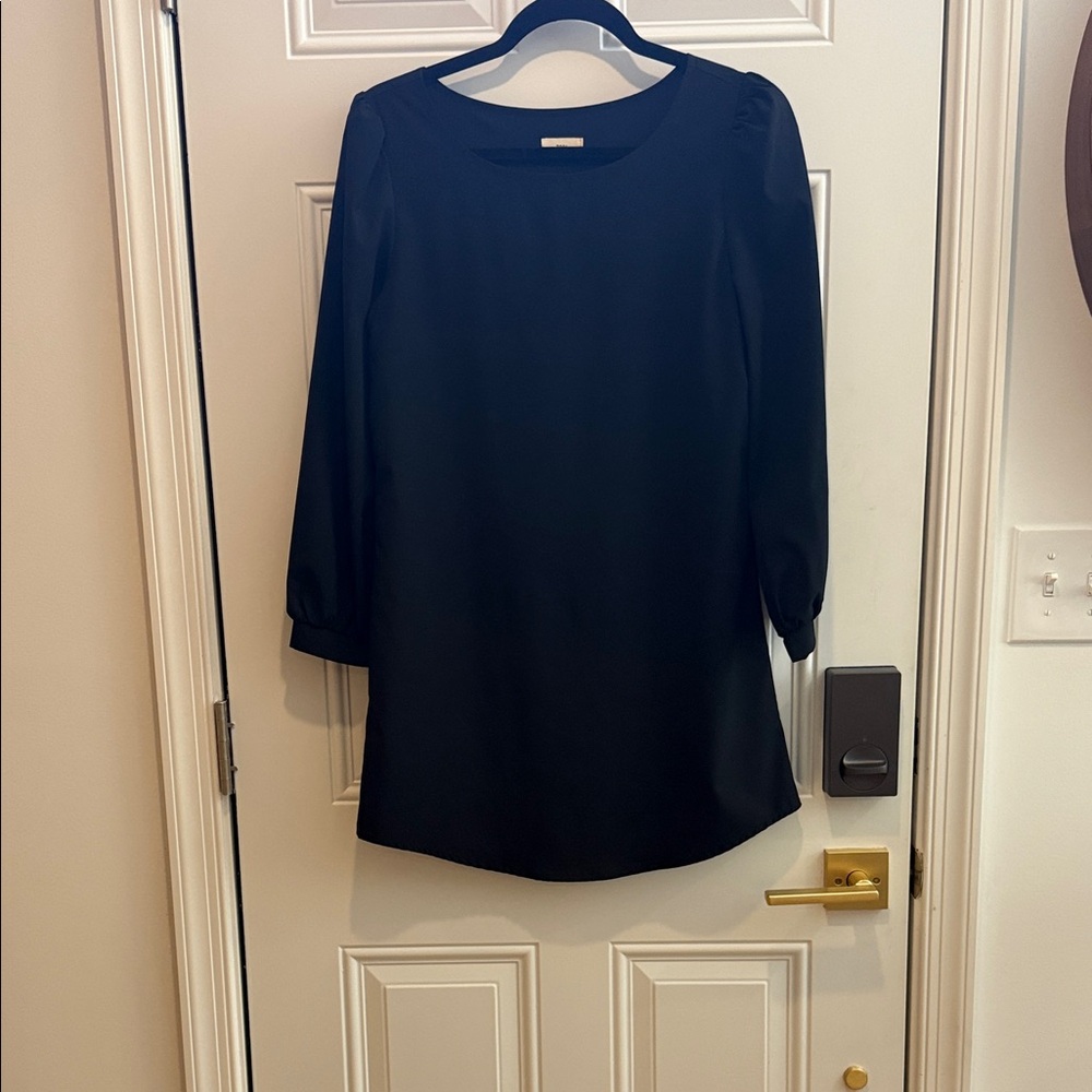 Tobi Classic Black Long Sleeve Dress